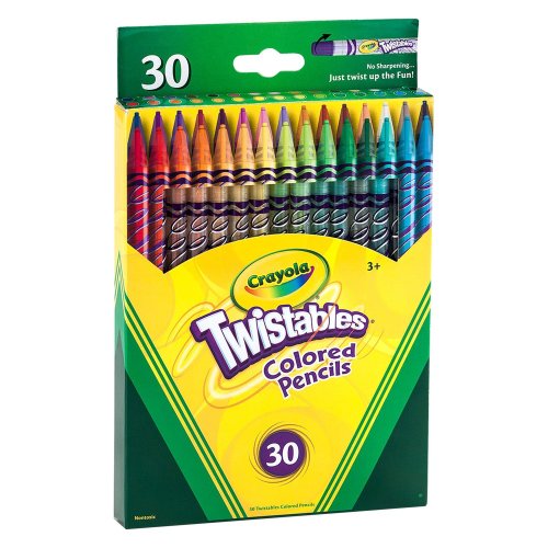 Crayola สีไม้หมุนได้ 30สี