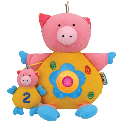 K's kids Baby Lovers (Light and Sound) Activity Toys, ลาย: หมู