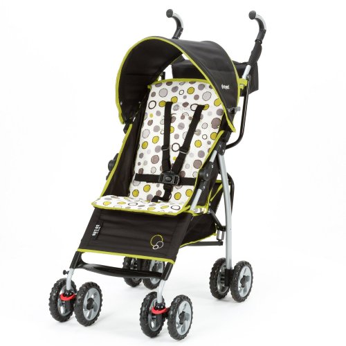 The First Years S130 lanlte Stroller - Abstract O's Black & Green