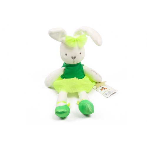 MOM2KIDS ตุ๊กตากระต่ายกอด Ballerina Bunny, สี: เขียว