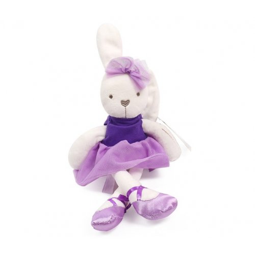 MOM2KIDS ตุ๊กตากระต่ายกอด Ballerina Bunny, สี: ม่วง