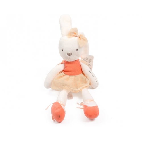 MOM2KIDS ตุ๊กตากระต่ายกอด Ballerina Bunny, สี: ส้ม