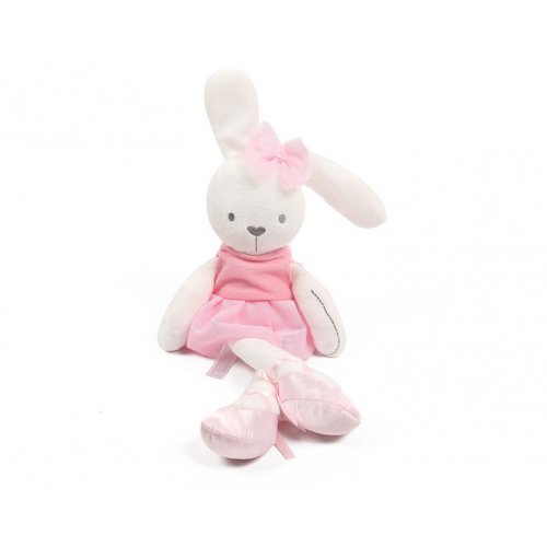 MOM2KIDS ตุ๊กตากระต่ายกอด Ballerina Bunny, สี: ชมพู